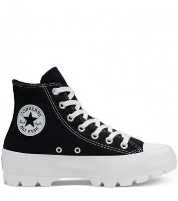 Imagen de Converse All Star Plataforma Negra